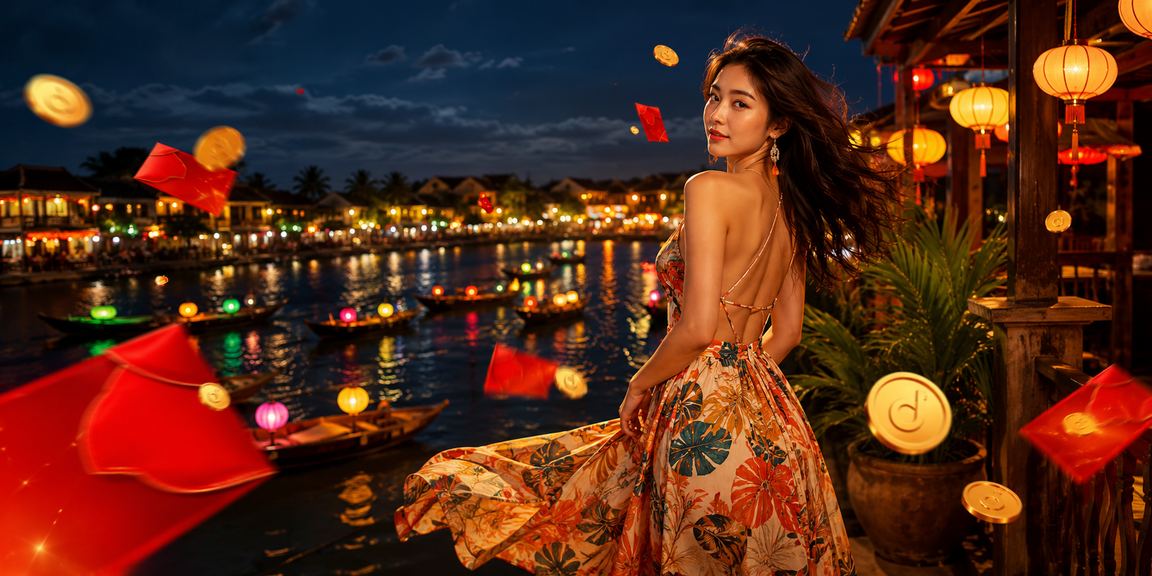 Người dùng tại Hội An xem lộ trình đăng ký và ưu đãi trên trang giải trí